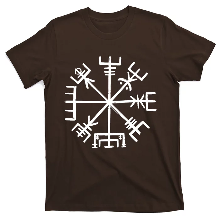 Viking Compass Round Valhalla Viking T-Shirt