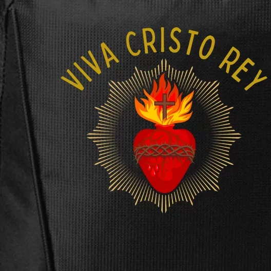 Viva Cristo Rey Roman Catholic City Backpack