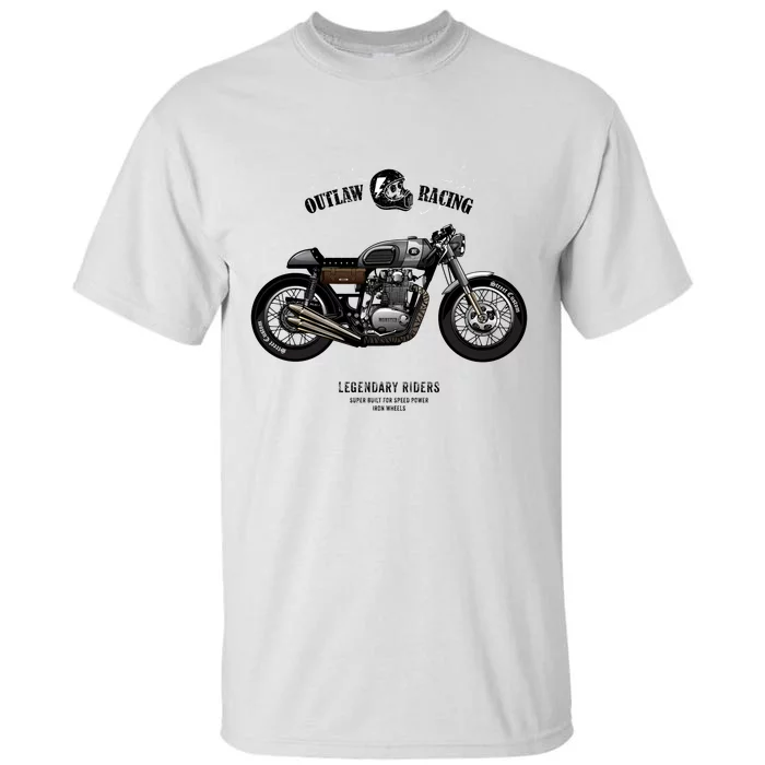 Vintage Cafe Racer Poster Tall T-Shirt