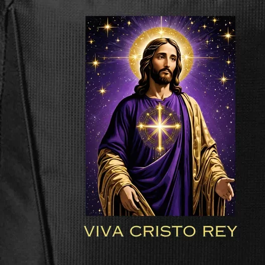 Viva Cristo Rey Catholic Jesus Christ The King City Backpack