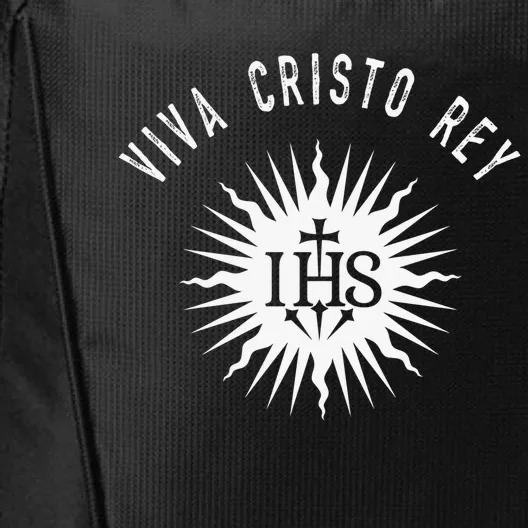 Viva Cristo Rey Catholic Cristeros City Backpack