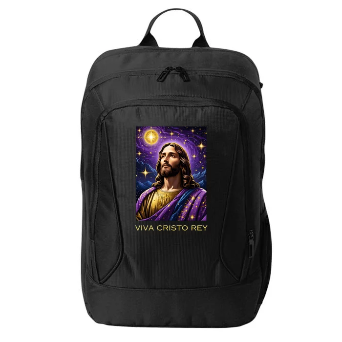 Viva Cristo Rey Roman Catholic Jesus Christ City Backpack