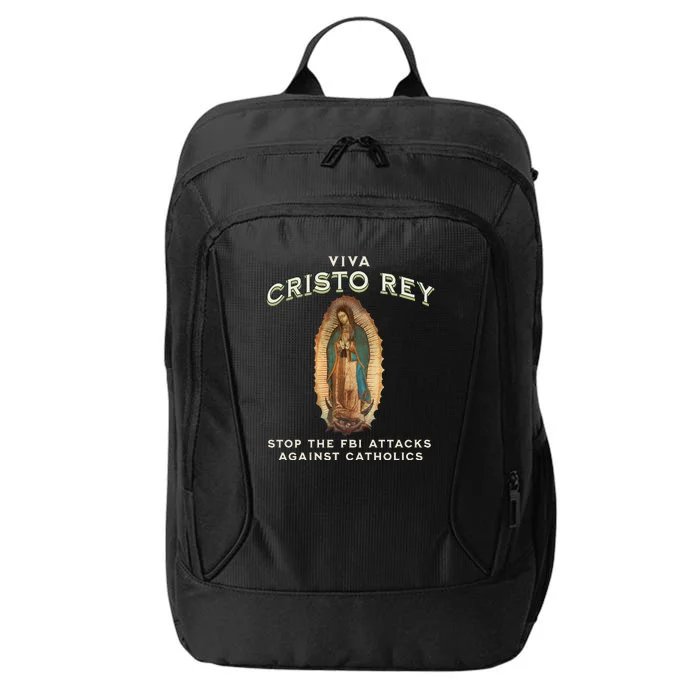 Viva Cristo Rey Roman Catholic Religious Freedom City Backpack