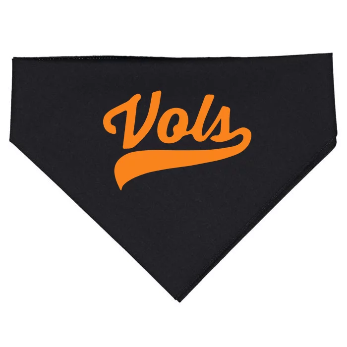 Vols Comfort Retro Vintage Aesthetic Vols Tennessee USA-Made Doggie Bandana