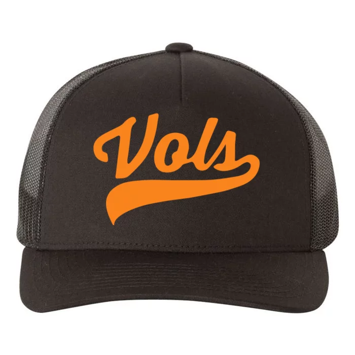 Vols Comfort Retro Vintage Aesthetic Vols Tennessee Yupoong Adult 5-Panel Trucker Hat