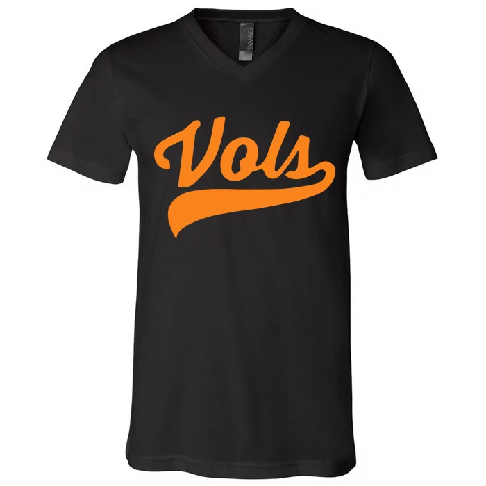 Vols Comfort Retro Vintage Aesthetic Vols Tennessee V-Neck T-Shirt