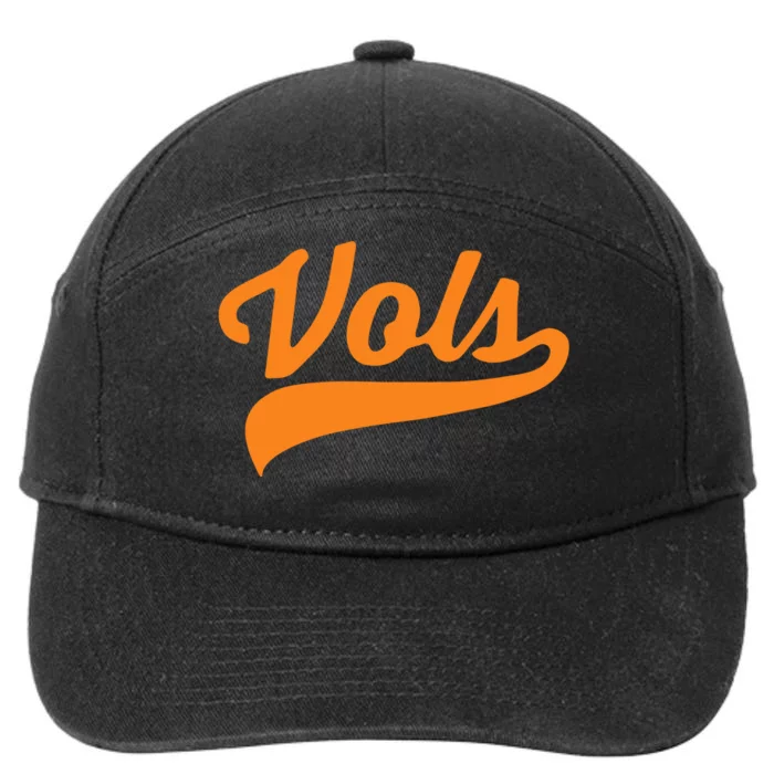 Vols Comfort Retro Vintage Aesthetic Vols Tennessee 7-Panel Snapback Hat