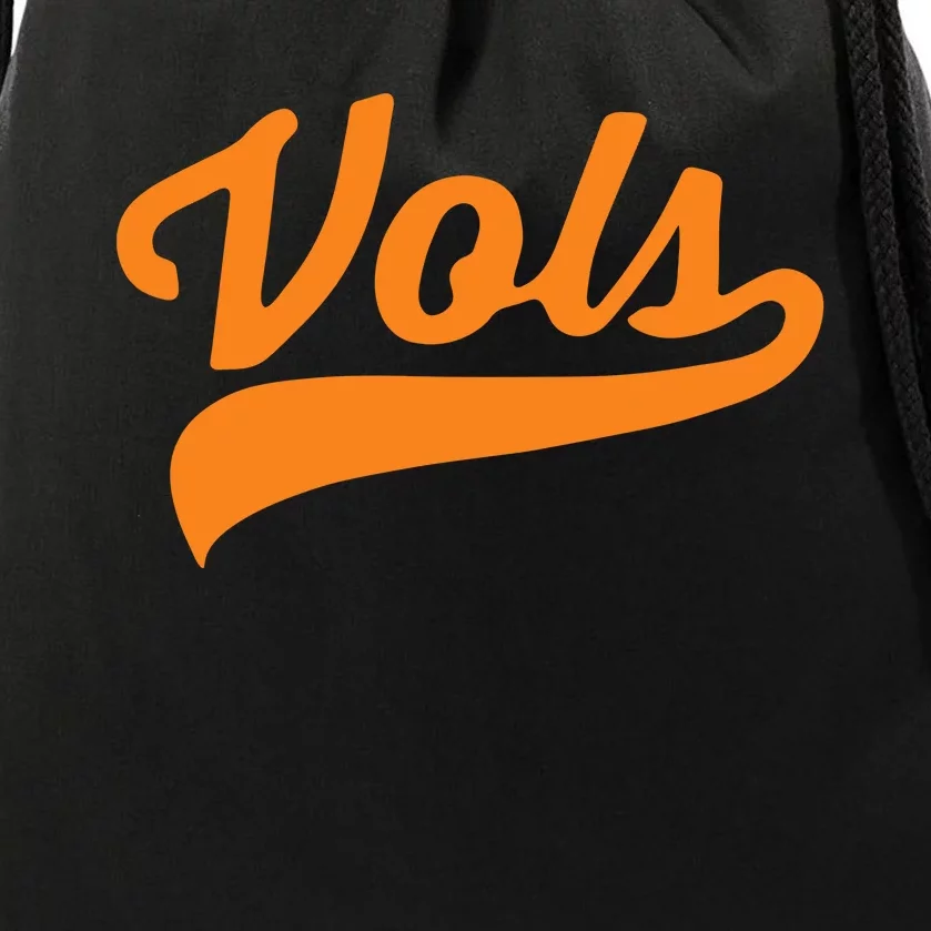 Vols Comfort Retro Vintage Aesthetic Vols Tennessee Drawstring Bag