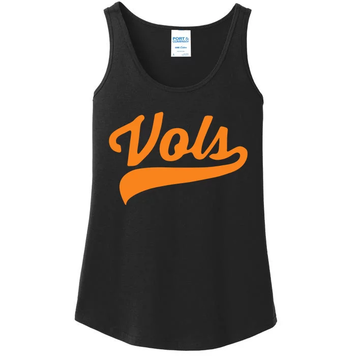 Vols Comfort Retro Vintage Aesthetic Vols Tennessee Ladies Essential Tank