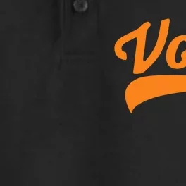 Vols Comfort Retro Vintage Aesthetic Vols Tennessee Dry Zone Grid Performance Polo