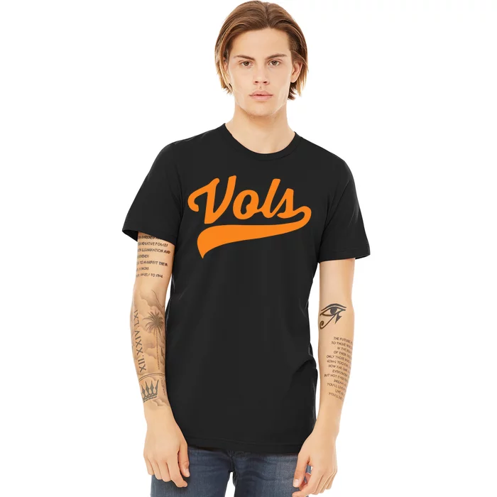 Vols Comfort Retro Vintage Aesthetic Vols Tennessee Premium T-Shirt