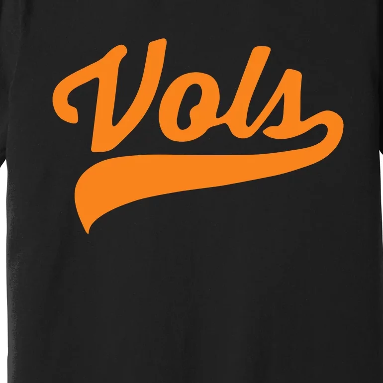 Vols Comfort Retro Vintage Aesthetic Vols Tennessee Premium T-Shirt