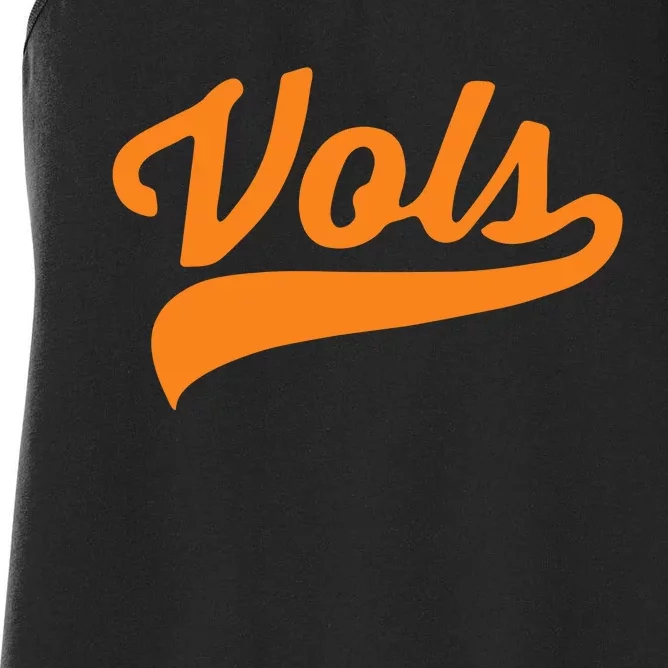 Vols Comfort Retro Vintage Aesthetic Vols Tennessee Women's Racerback Tank