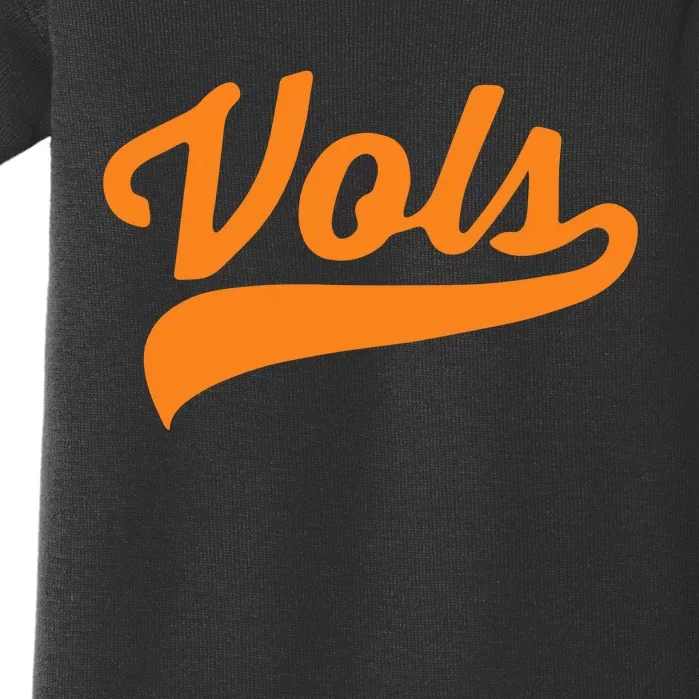 Vols Comfort Retro Vintage Aesthetic Vols Tennessee Baby Bodysuit