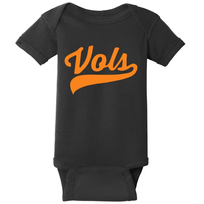 Vols Comfort Retro Vintage Aesthetic Vols Tennessee Baby Bodysuit