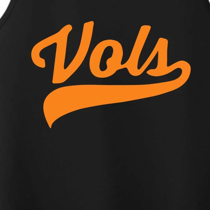 Vols Comfort Retro Vintage Aesthetic Vols Tennessee Performance Tank