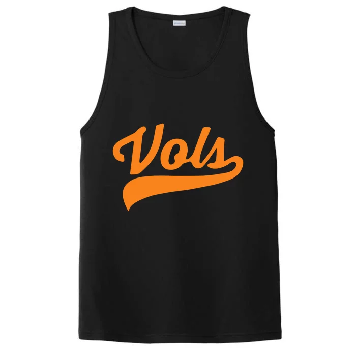 Vols Comfort Retro Vintage Aesthetic Vols Tennessee Performance Tank