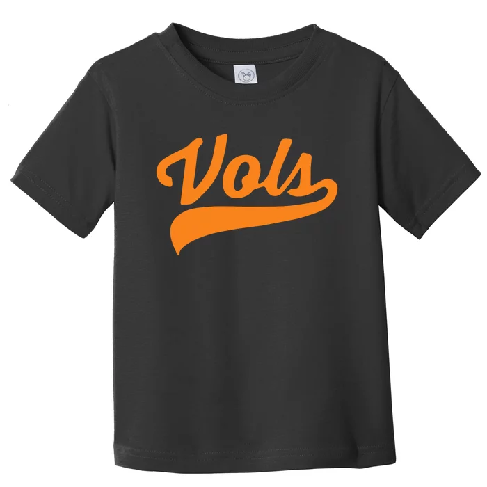 Vols Comfort Retro Vintage Aesthetic Vols Tennessee Toddler T-Shirt