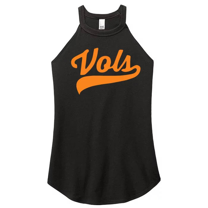 Vols Comfort Retro Vintage Aesthetic Vols Tennessee Women’s Perfect Tri Rocker Tank