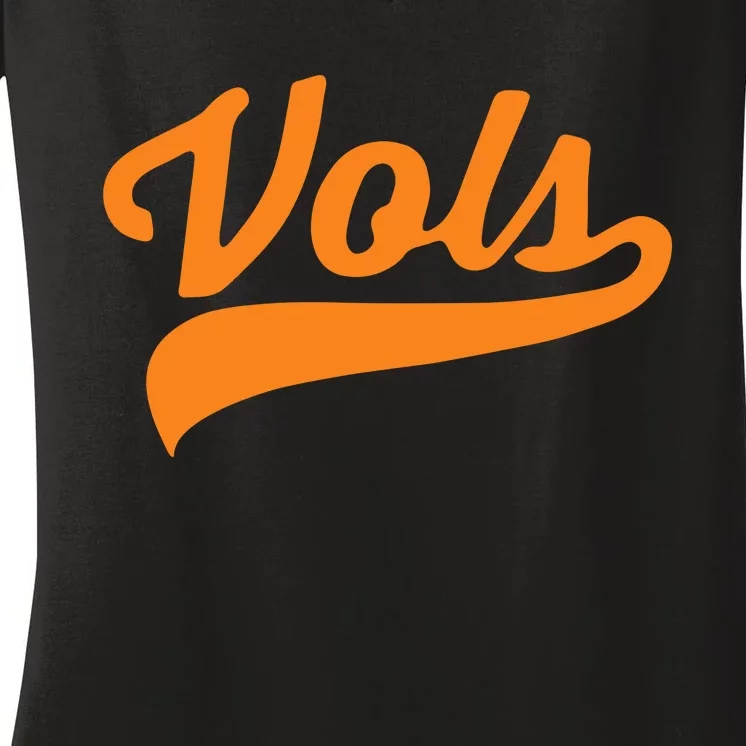 Vols Comfort Retro Vintage Aesthetic Vols Tennessee Women's V-Neck T-Shirt