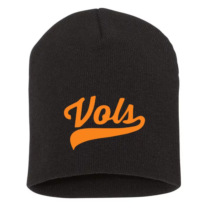 Vols Comfort Retro Vintage Aesthetic Vols Tennessee Short Acrylic Beanie