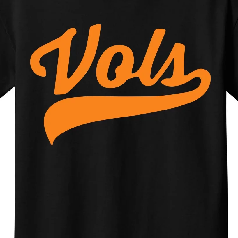 Vols Comfort Retro Vintage Aesthetic Vols Tennessee Kids T-Shirt