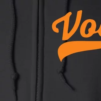 Vols Comfort Retro Vintage Aesthetic Vols Tennessee Full Zip Hoodie