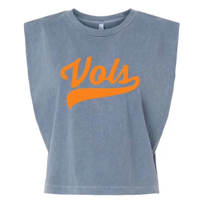 Vols Comfort Retro Vintage Aesthetic Vols Tennessee Garment-Dyed Women's Muscle Tee