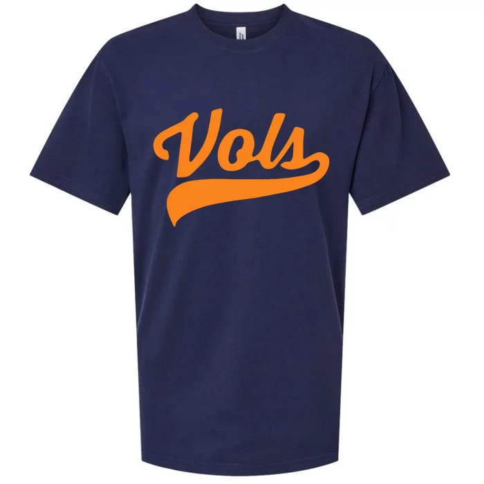 Vols Comfort Retro Vintage Aesthetic Vols Tennessee Sueded Cloud Jersey T-Shirt