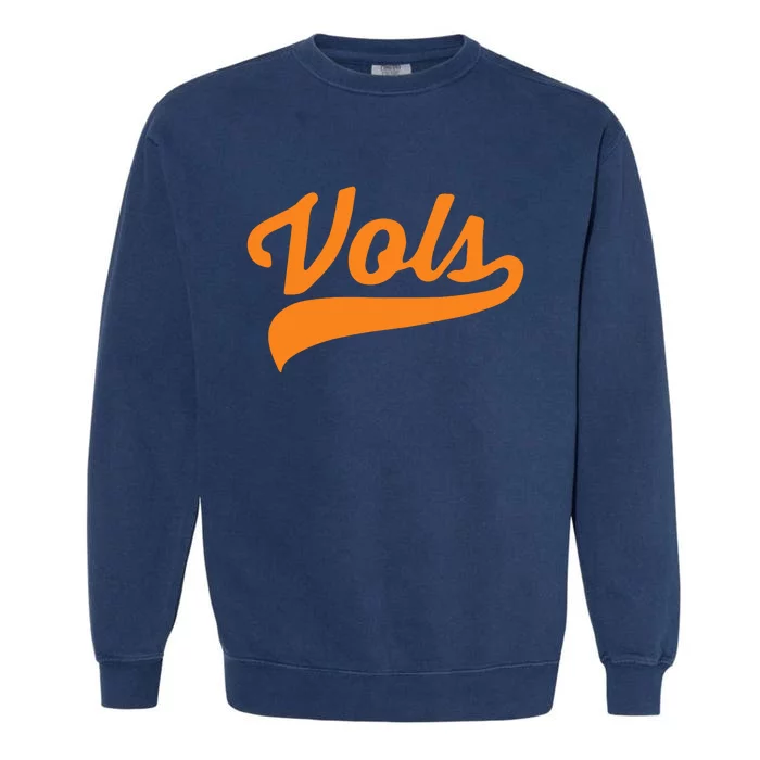 Vols Comfort Retro Vintage Aesthetic Vols Tennessee Garment-Dyed Sweatshirt