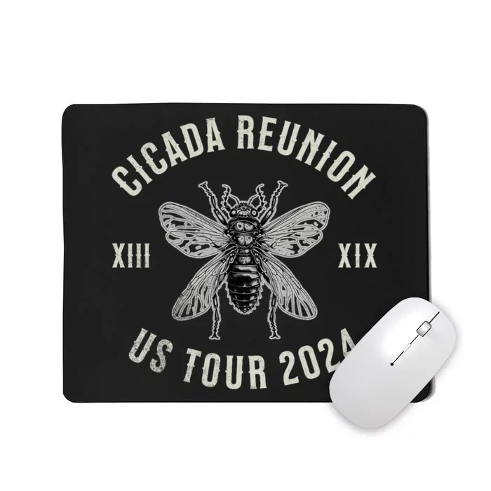 Vintage Cicada Reunion 2024 Cicada Broods Xix And Xiii Mousepad