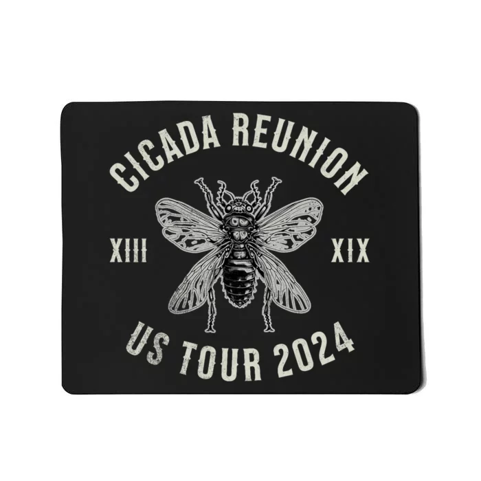 Vintage Cicada Reunion 2024 Cicada Broods Xix And Xiii Mousepad