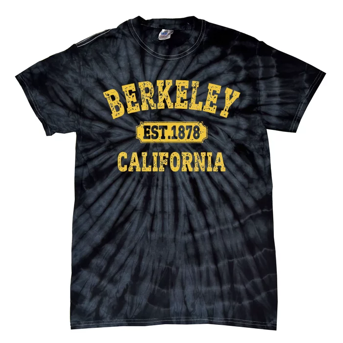 Vintage Cali Retro Berkeley California CA Berkeley Tie-Dye T-Shirt