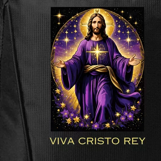 Viva Cristo Rey Roman Catholic Jesus Christ City Backpack