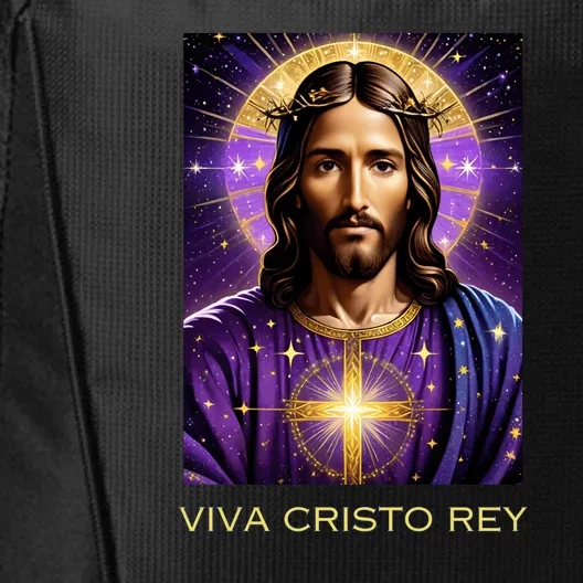 Viva Cristo Rey Catholic Jesus Christ The King City Backpack