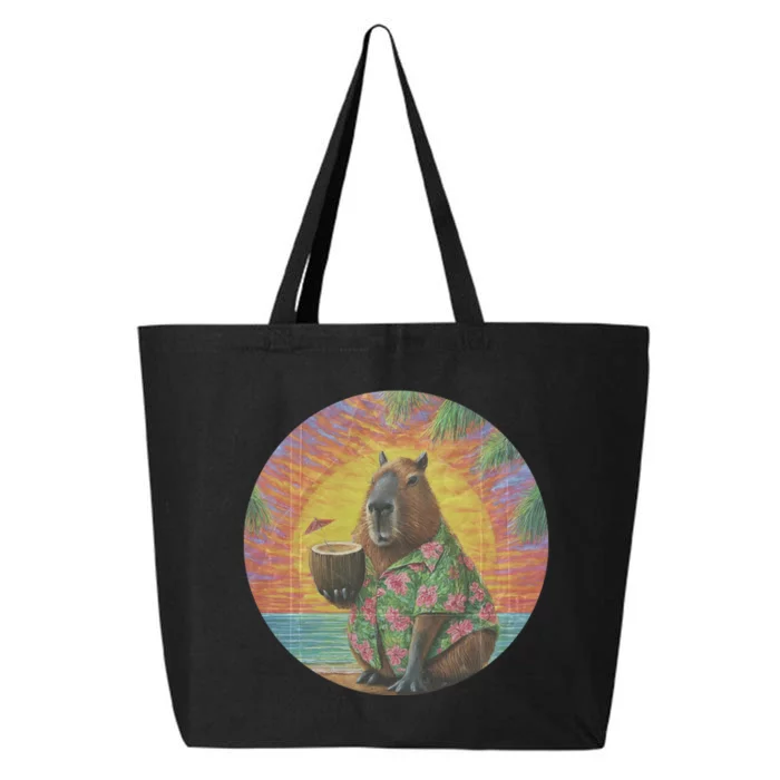 Vintage Capybara Retro Capybara 25L Jumbo Tote