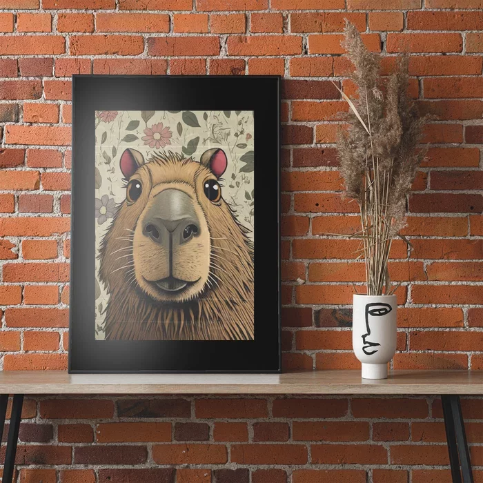 Vintage Capybara Retro Capybara Poster