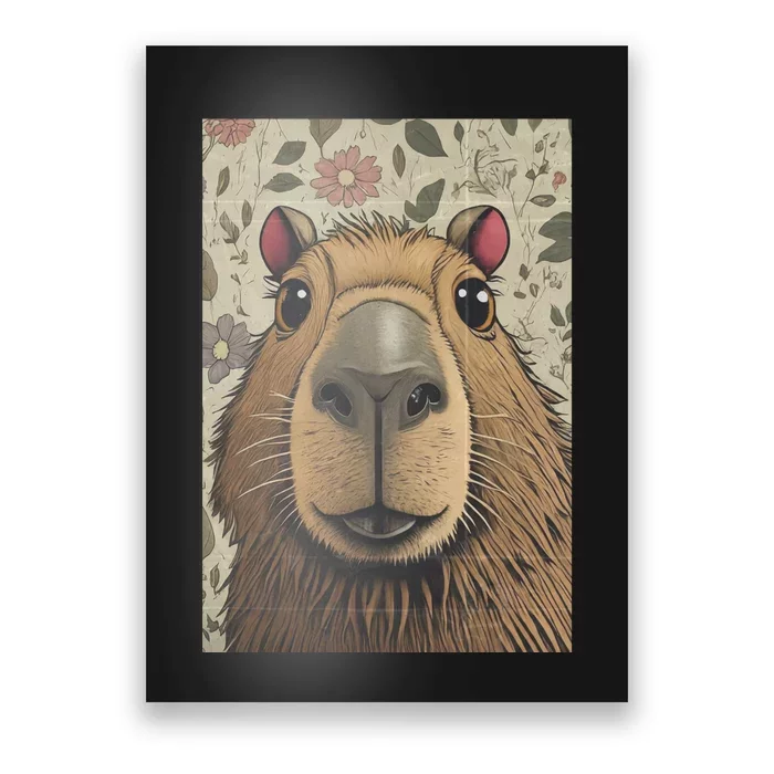 Vintage Capybara Retro Capybara Poster