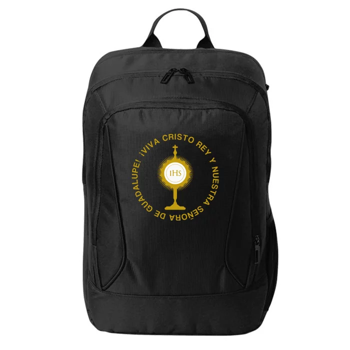 Viva Cristo Rey Catholic Cristeros Gift City Backpack