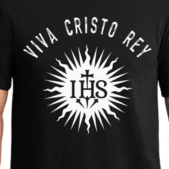 Viva Cristo Rey Roman Catholic Cristeros Pajama Set