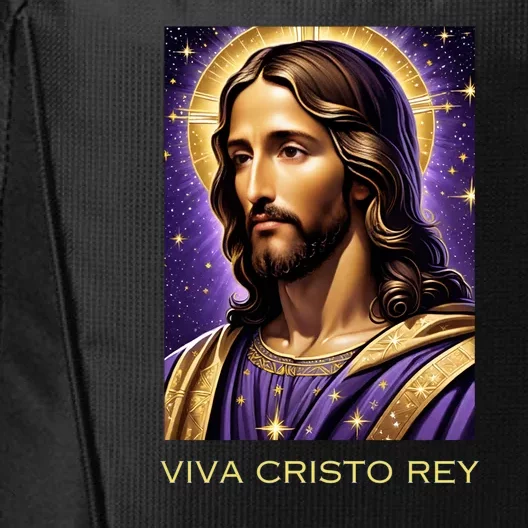 Viva Cristo Rey Catholic Jesus Christ The King City Backpack