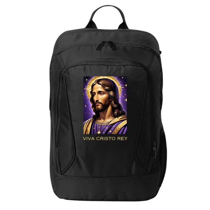 Viva Cristo Rey Catholic Jesus Christ The King City Backpack