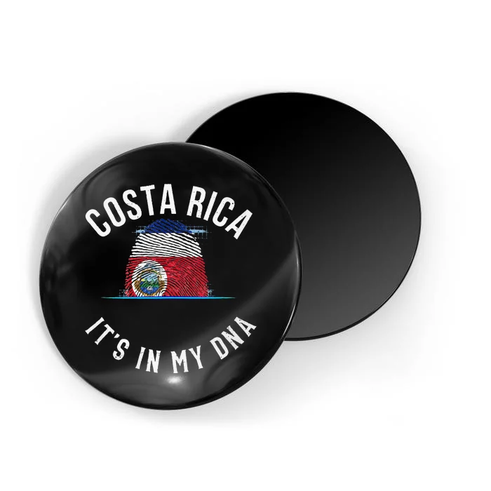 Vintage Costa Rica Flag It Is In My DNA Costa Rican Gift Magnet