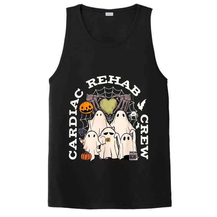 Vintage Cardiac Rehab Crew Rehab Nurse Spooky Halloween Performance Tank