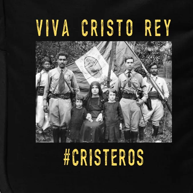 Viva Cristo Rey Catholic Cristeros Gift Impact Tech Backpack