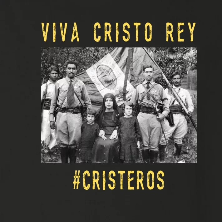 Viva Cristo Rey Catholic Cristeros Gift Toddler Long Sleeve Shirt