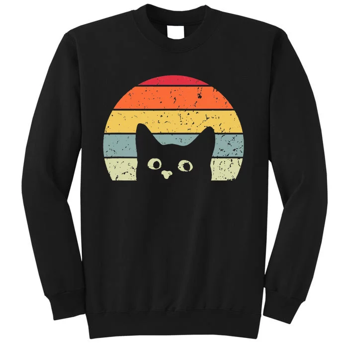 Vintage Cat Retro Cat Tall Sweatshirt