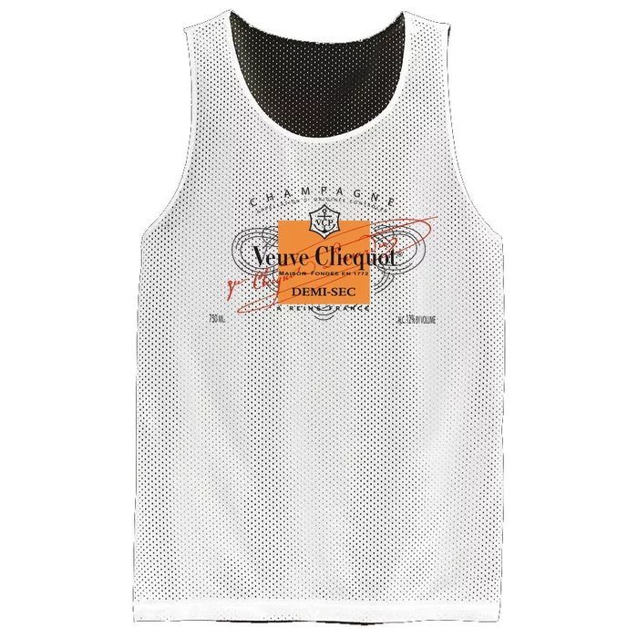 Veuve Clicquot Rosé Tennis Club Mesh Reversible Basketball Jersey Tank