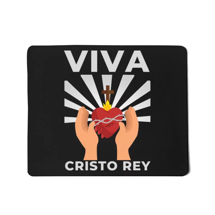 Viva Cristo Rey Roman Catholic Gift Mousepad