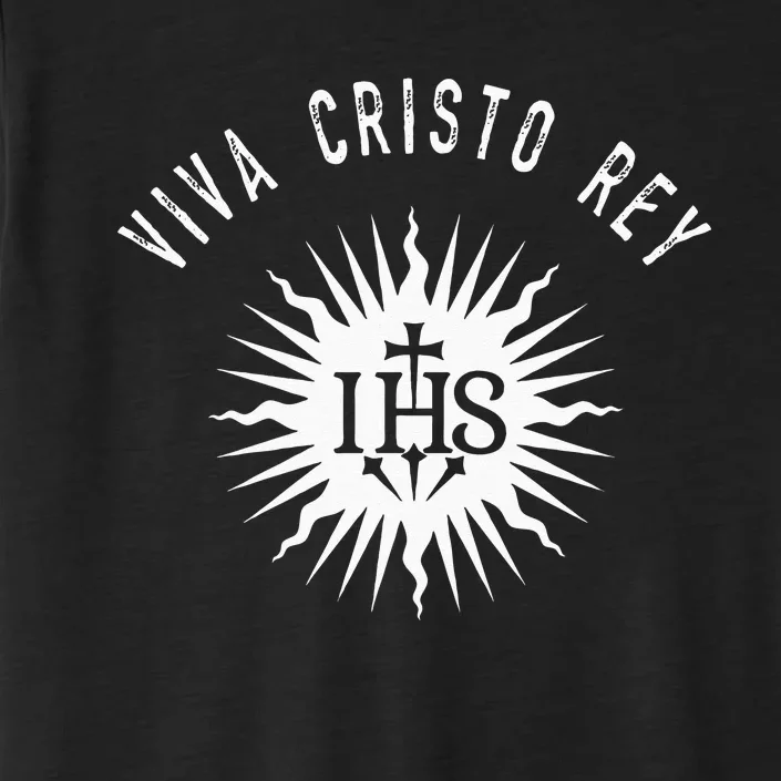 Viva Cristo Rey Roman Catholic Cristeros ChromaSoft Performance T-Shirt